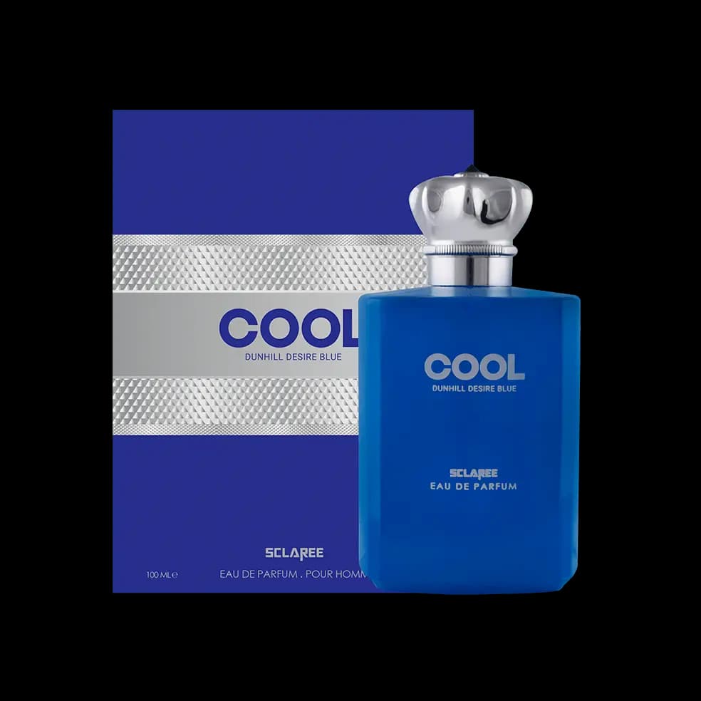 ادوپرفیوم اسکلاره کول Cool مردانه حجم 100 میلی لیتر – رایحه Dunhill Desire Blue