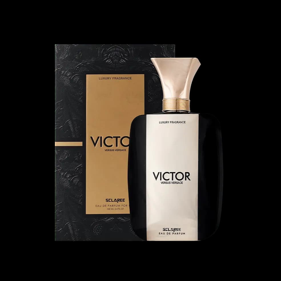 ادوپرفیوم اسکلاره ویکتور Victor مردانه حجم 100 میلی لیتر – رایحه Versace Versus