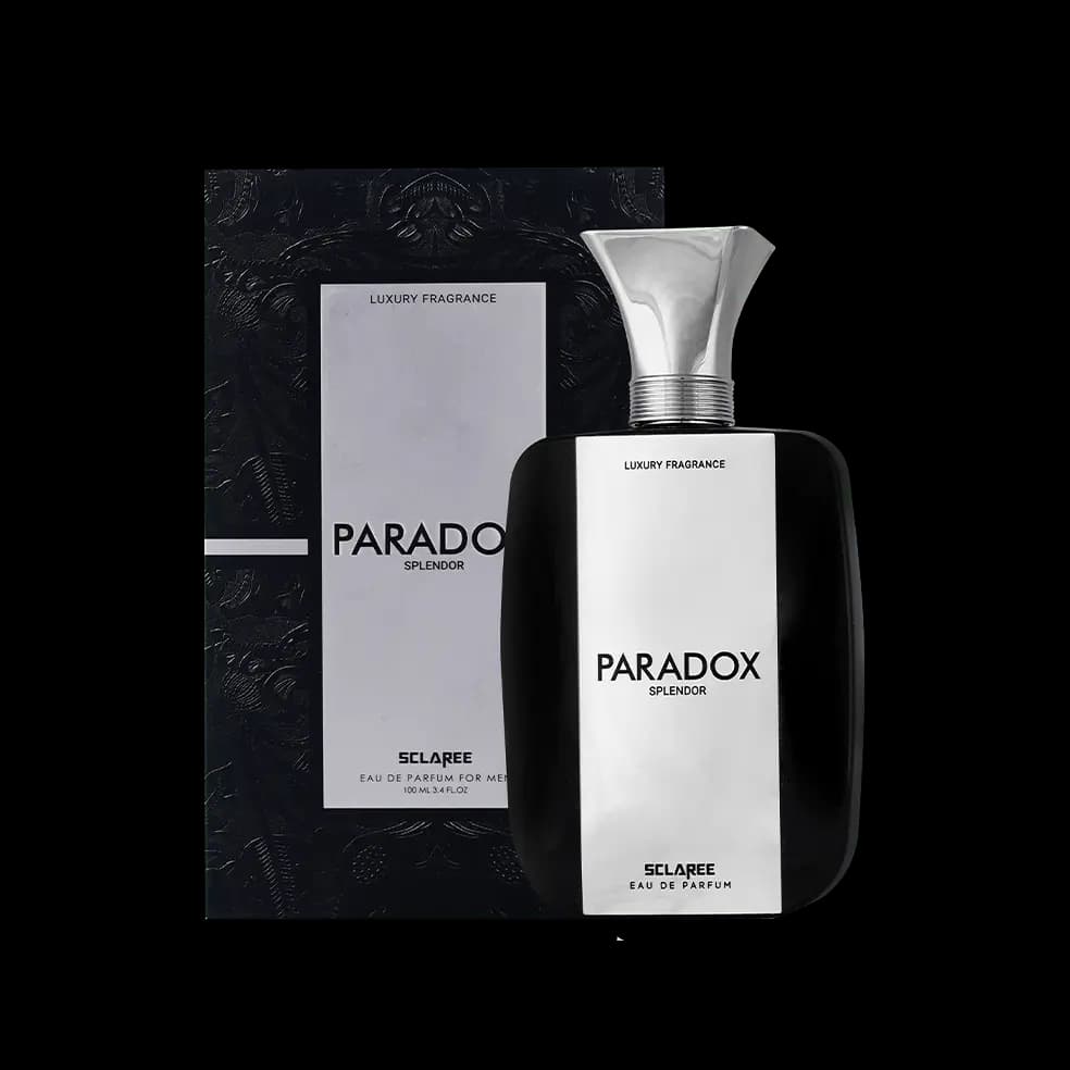 ادوپرفیوم اسکلاره پارادوکس Paradox مردانه حجم 100 میلی لیتر – رایحه Splendor Black