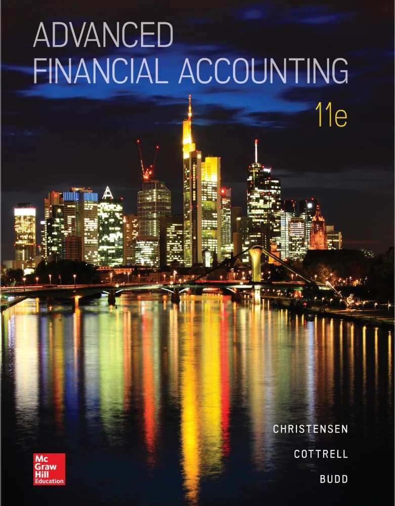 کتاب Advanced Financial Accounting (حسابداری مالی پیشرفته) نسخه انگلیسی PDF
