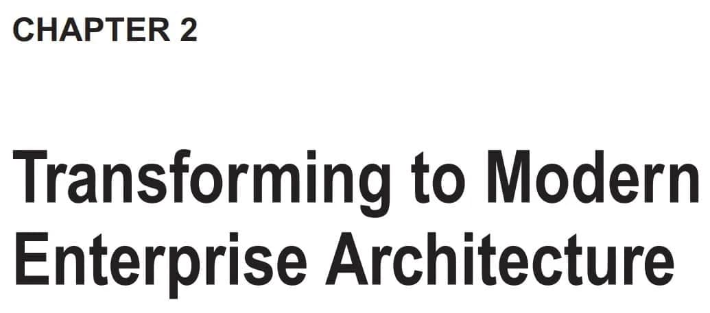 کتاب Modern Enterprise Architecture — تصویر ۲