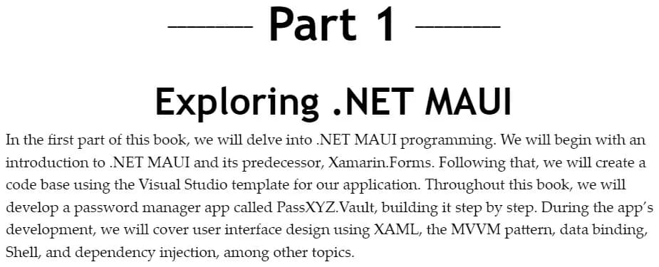 کتاب .NET MAUI Cross-Platform Application Development — تصویر ۶