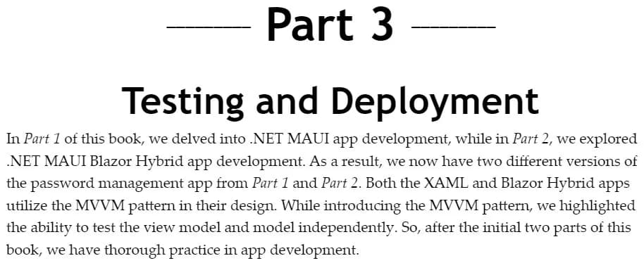 کتاب .NET MAUI Cross-Platform Application Development — تصویر ۸