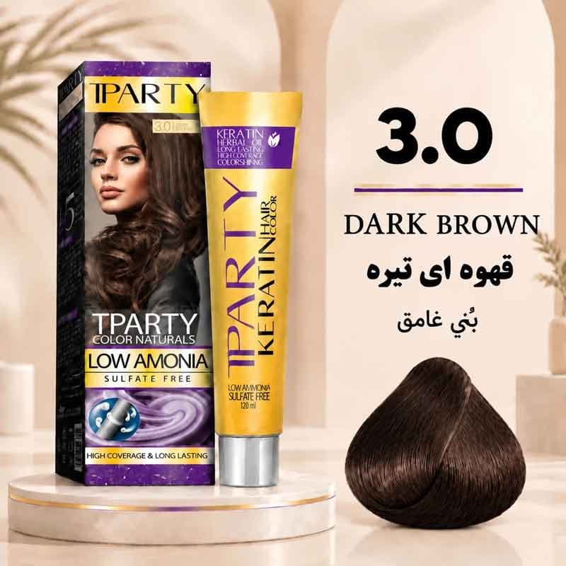 رنگ مو تیپارتی 3.0 | قهوه‌ای تیره