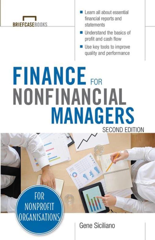 کتاب Finance for Non-Financial Managers (مدیریت مالی برای مدیران غیرمالی) نسخه انگلیسی PDF