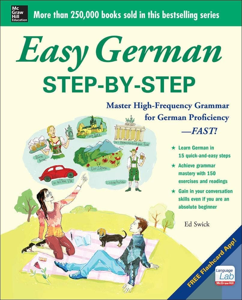 کتاب Easy German Step by Step (آلمانی آسان، گام‌به‌گام) نسخه انگلیسی PDF | اد سویک