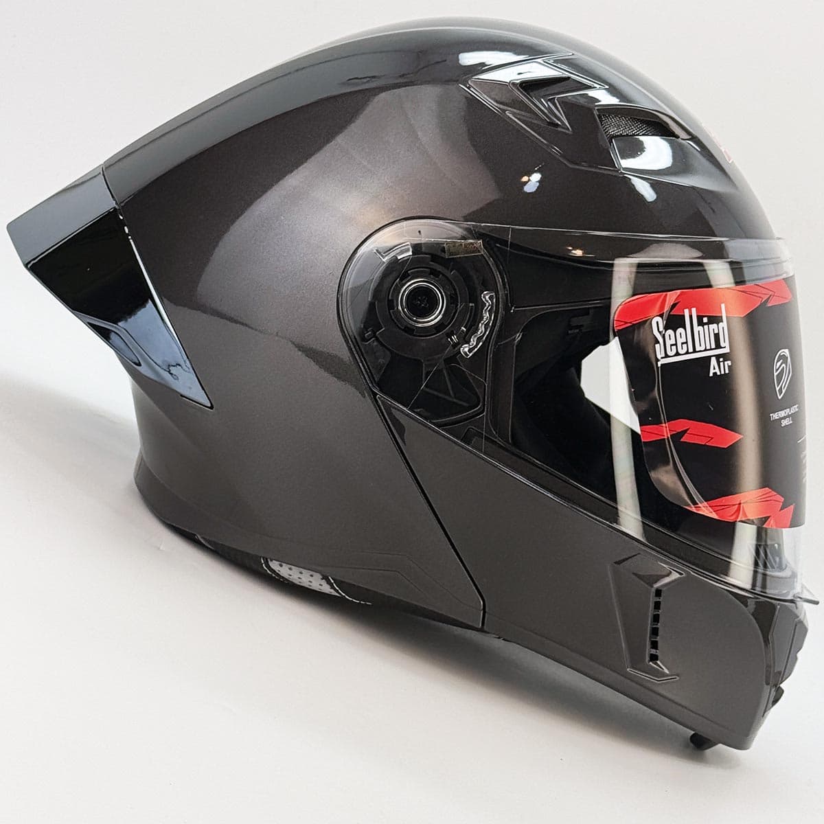 کلاه کاسکت فک متحرک استیل برد مدل Predator کد 2376 — تصویر ۲