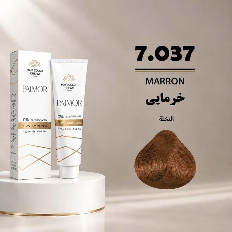 رنگ مو پالمور 7.037 | خرمایی — تصویر ۲