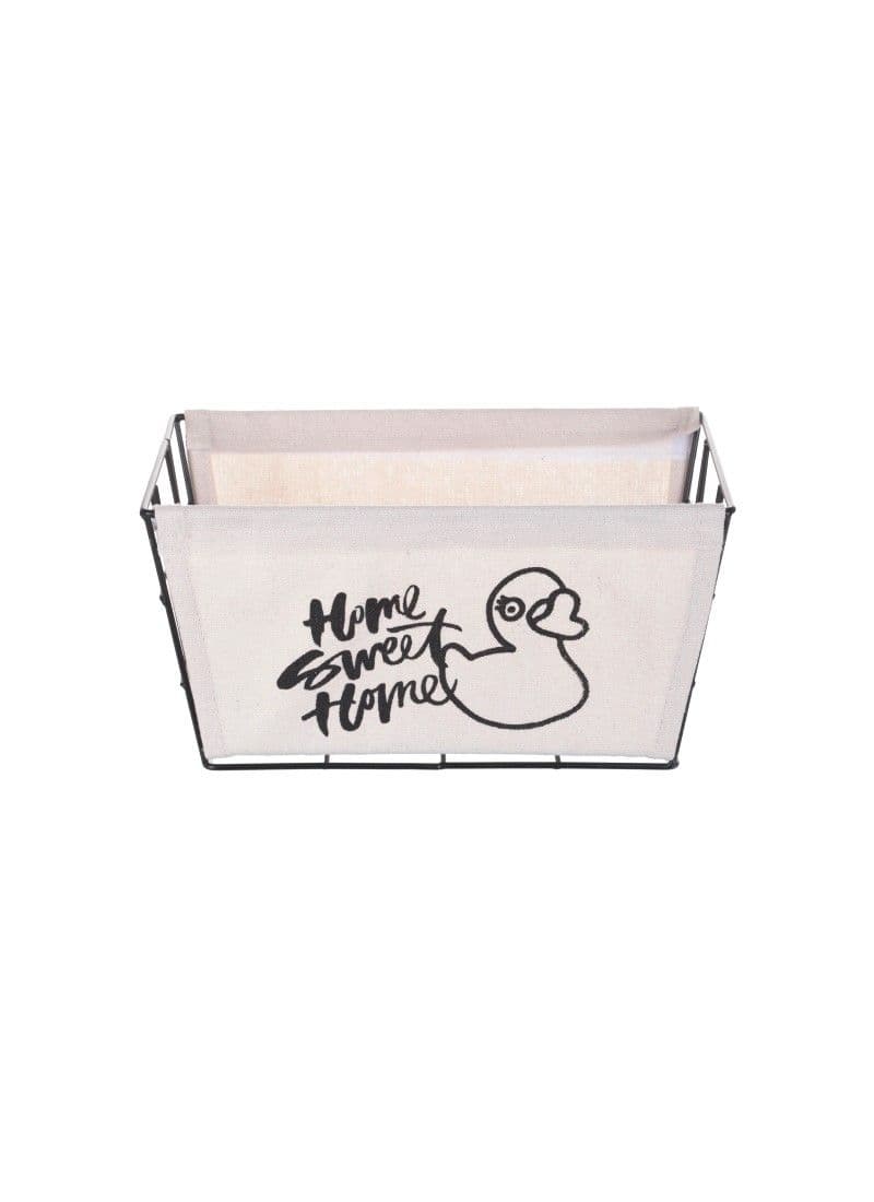 باکس نظم دهنده مینیسو، مدل MINISO Iron Storage Basket M، طرح بطری، سایز مدیوم/فلزی