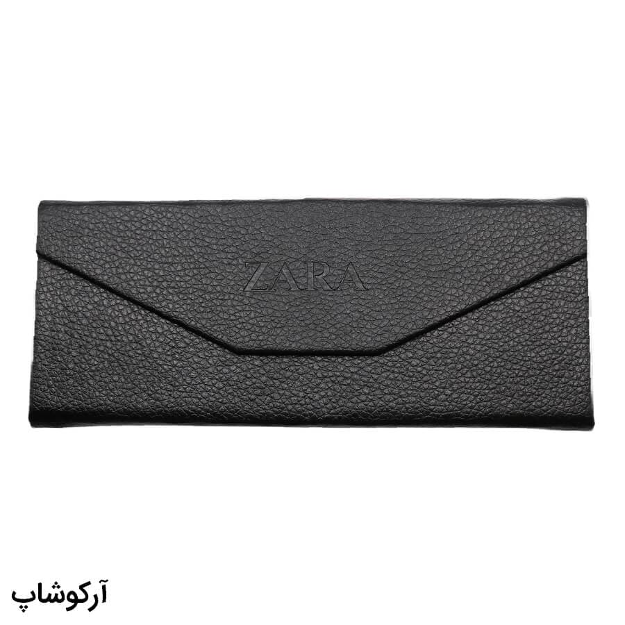 عینک شب زنانه ZARA با فریم نقره ای و آبی، شکل پروانه ای، لنز زرد رنگ و لولا فنری مدل XC62019 — تصویر ۸