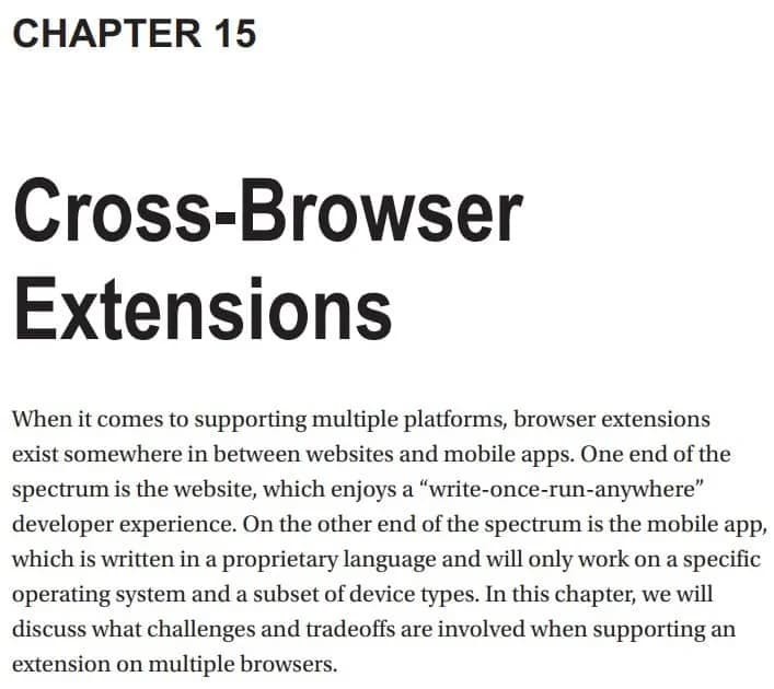 کتاب Building Browser Extensions — تصویر ۴