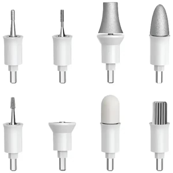سوهان برقی 8 در 1 شارژی پرودو Porodo 8-In-1 Rechargeable Electric Nail Drill — تصویر ۲