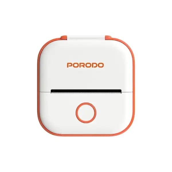 پرینتر حرارتی جیبی پرودو مدل Porodo Pocket HD Thermal Printer PDLFST048WH
