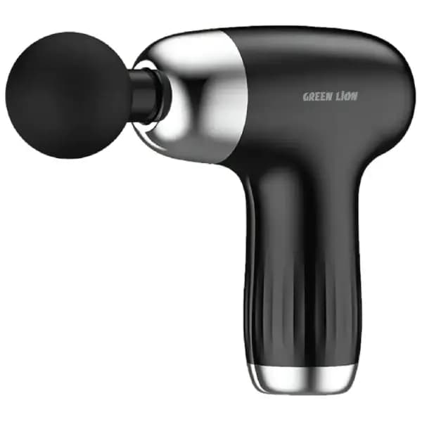 ماساژور تفنگی 6 حالته گرین لاین مدل Green Lion Mini Massage Gun GNMINMSGNBK