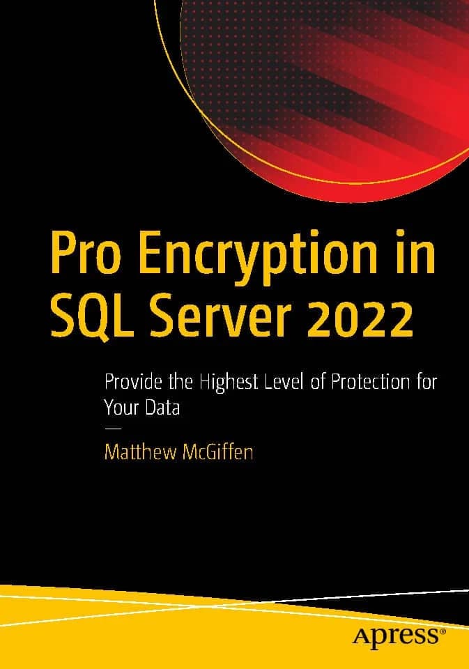 کتاب Pro Encryption in SQL Server 2022