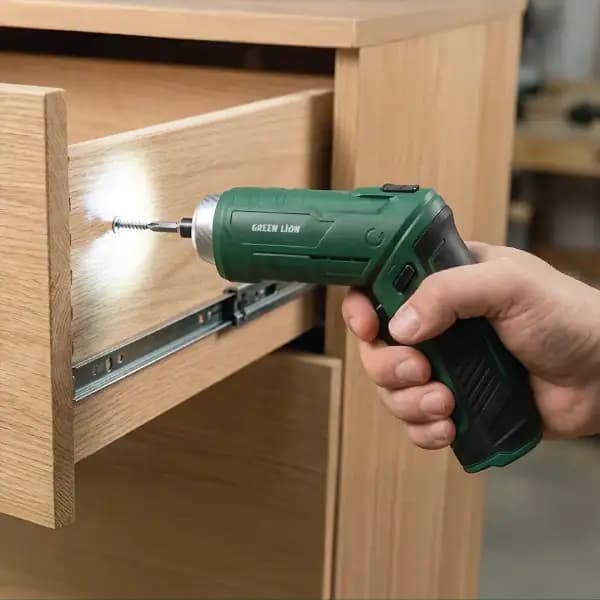 پیچ گوشتی شارژی گرین لاین مدل Green Lion GSD-54 Cordless Screwdriver GNGSD54CSGN — تصویر ۲