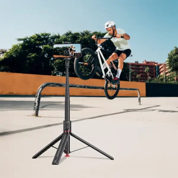 مونوپاد و سه پایه شاتردار با ریموت گرین لاین مدل Green Lion Auto Pop Tripod Magnetic Remote GL-ST1 — تصویر ۵