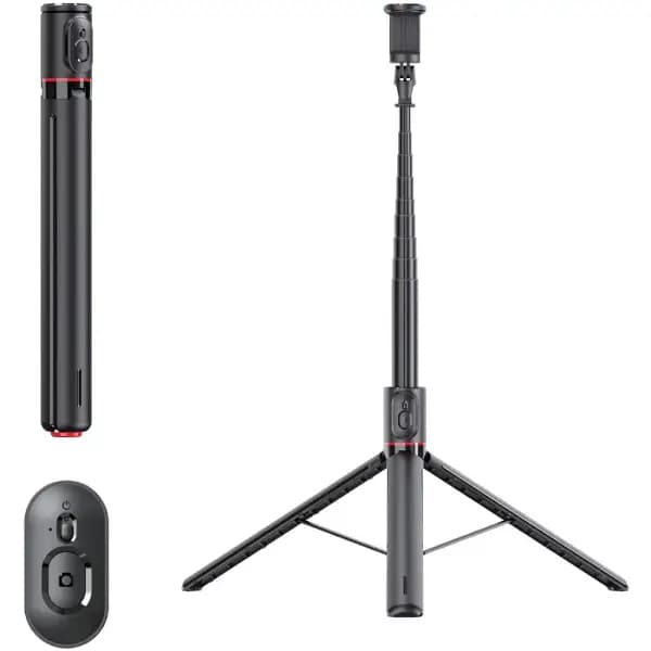 مونوپاد و سه پایه شاتردار با ریموت گرین لاین مدل Green Lion Auto Pop Tripod Magnetic Remote GL-ST1 — تصویر ۳