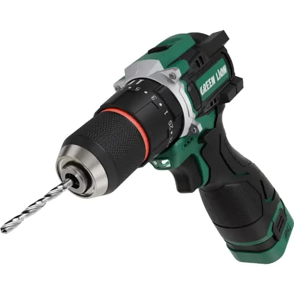 دریل چکشی شارژی گرین لاین مدل Green Lion GD-15 Pro Drive Cordless Hammer Drill — تصویر ۲