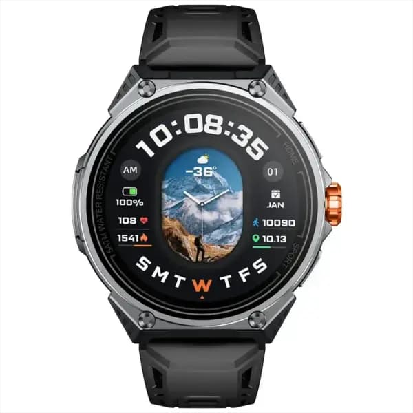 ساعت هوشمند 1.43 اینچ پاورولوژی مدل Powerology Alfa Urban Sports PSWBT348