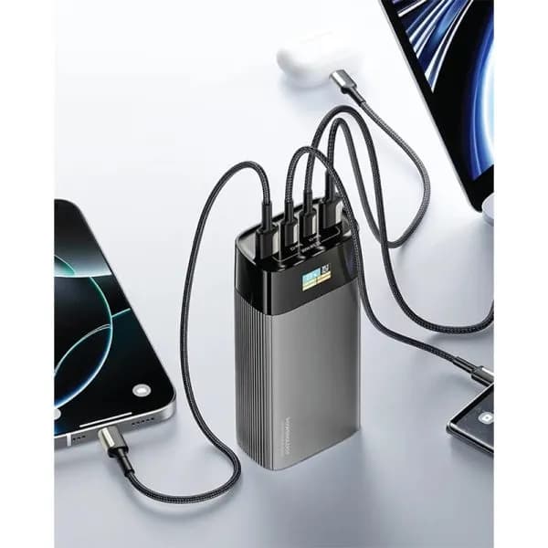 پاوربانک 40000 هزار 145 وات پاورولوژی مدل Powerology VoltEdge PPBCHA87GY — تصویر ۲