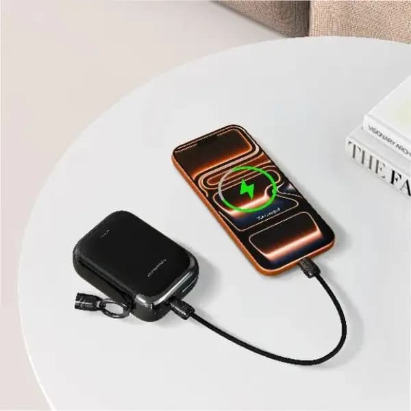 پاوربانک 20000 هزار 22.5 وات پاورولوژی مدل Powerology Bahamas with PD 22.5W Type C & 20W Lightning Input and Output — تصویر ۳