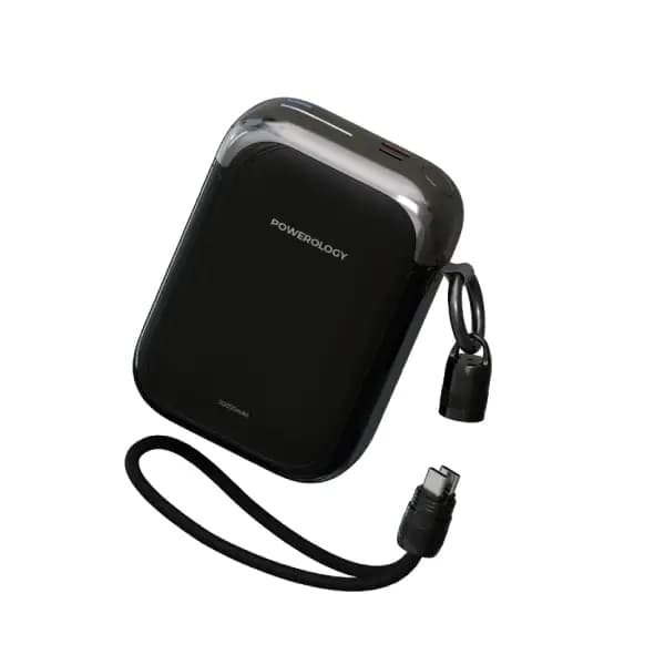 پاوربانک 20000 هزار 22.5 وات پاورولوژی مدل Powerology Bahamas with PD 22.5W Type C & 20W Lightning Input and Output