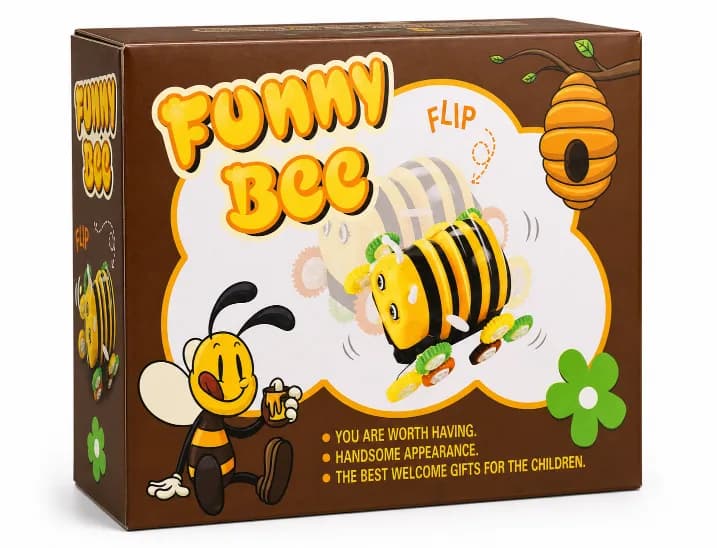 زنبور اسباب بازی حرکتی Funny Bee مدل No.1258 — تصویر ۲