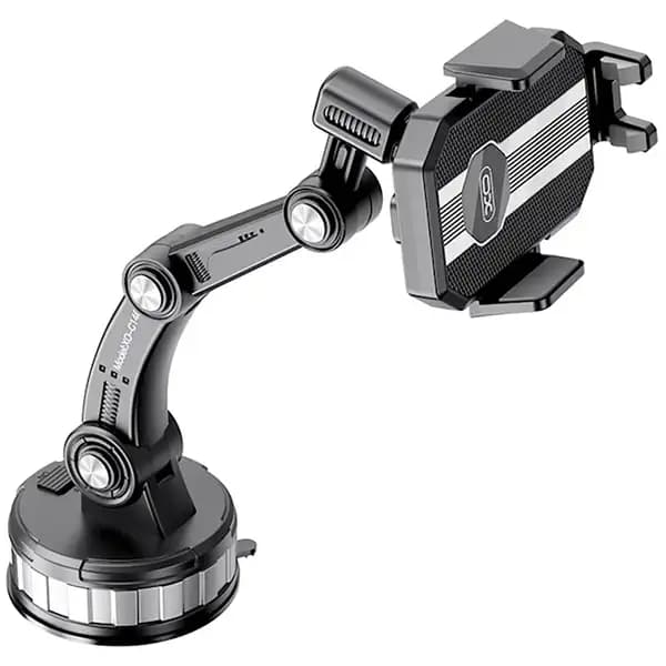 هولدر و نگهدارنده چرخشی گوشی موبایل داخل خودرو ایکس او مدل XO C146 Gravity Car Holder with Suction Cup — تصویر ۴