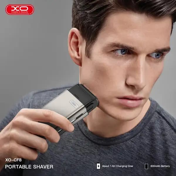 ریش تراش و ماشین اصلاح بدن شارژی دوقلوی رفت و برگشتی ایکس او مدل XO CF8 Cordless shaver Pardel — تصویر ۷