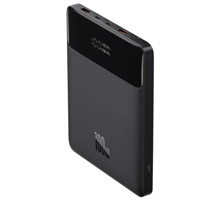 پاوربانک باسئوس مدل BALDE HIGH POWER DIGITAL DISPALY PPBL000201 100W ظرفیت 20000 میلی آمپر ساعت — تصویر ۴