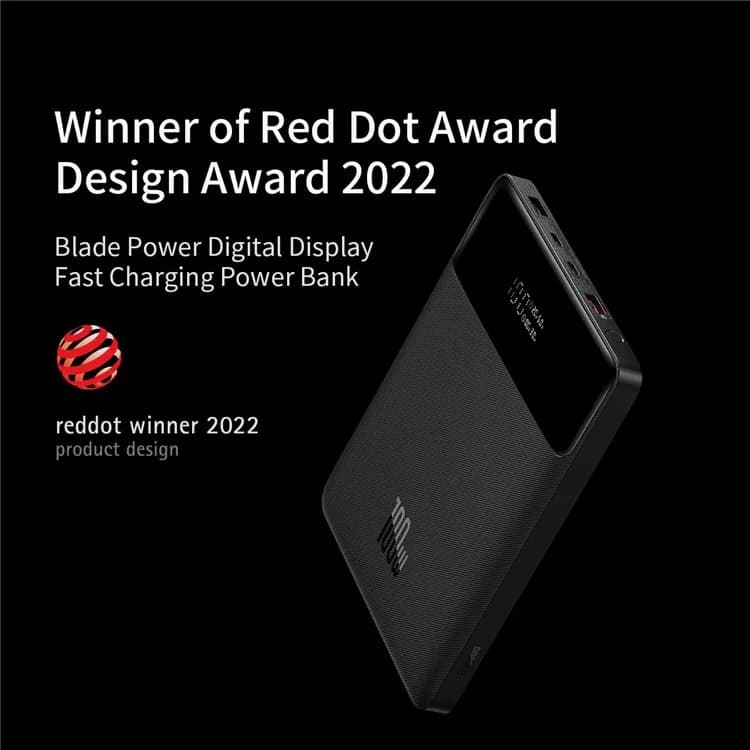 پاوربانک باسئوس مدل BALDE HIGH POWER DIGITAL DISPALY PPBL000201 100W ظرفیت 20000 میلی آمپر ساعت — تصویر ۶