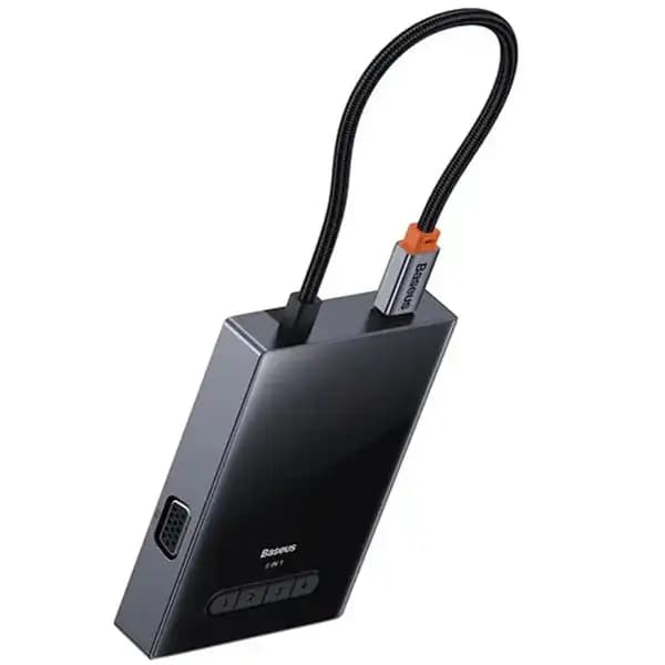 هاب تایپ سی 8 پورت بیسوس مدل Baseus Focus Series 8 Port Type-C Hub Adapter OH082 — تصویر ۴