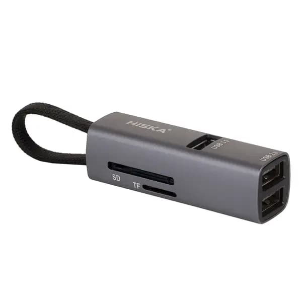 هاب پنج پورت USB-C هیسکا مدل Hiska HR-52 — تصویر ۵