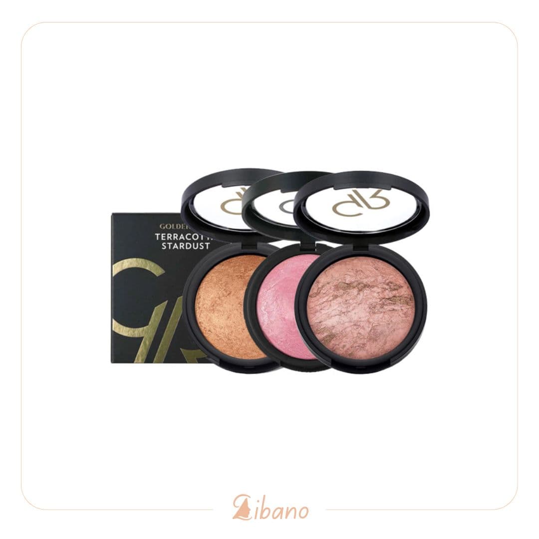 گلدن رز رژگونه تراکوتا استارداست شماره (103) Golden Rose Terracotta Stardust — تصویر ۳