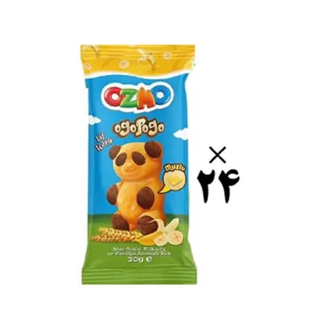 کیک موزی شولن 24 عددی اوزمو اوگوپوگو Ozmo Ogopogo