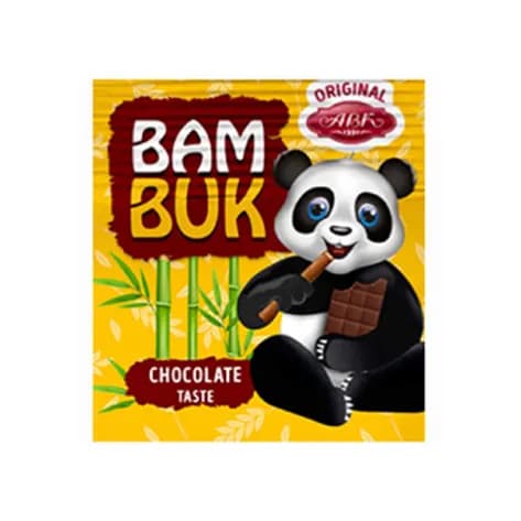 بیسکویت رولی شکلاتی 200 گرمی بام بوک Bambuk