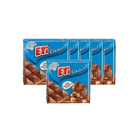 شکلات فندقی 6 عددی اتی Eti