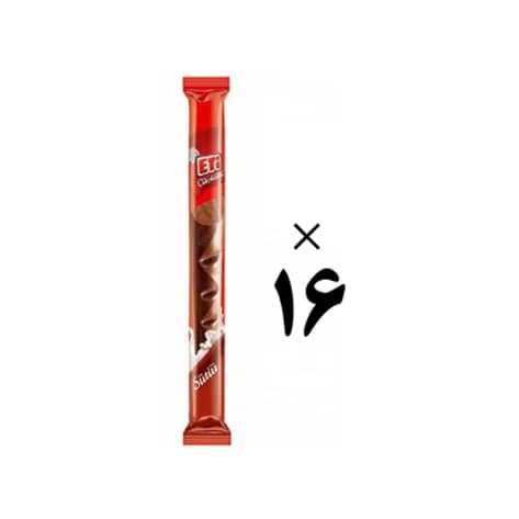 شکلات شیری مدادی 16 عددی اتی Eti