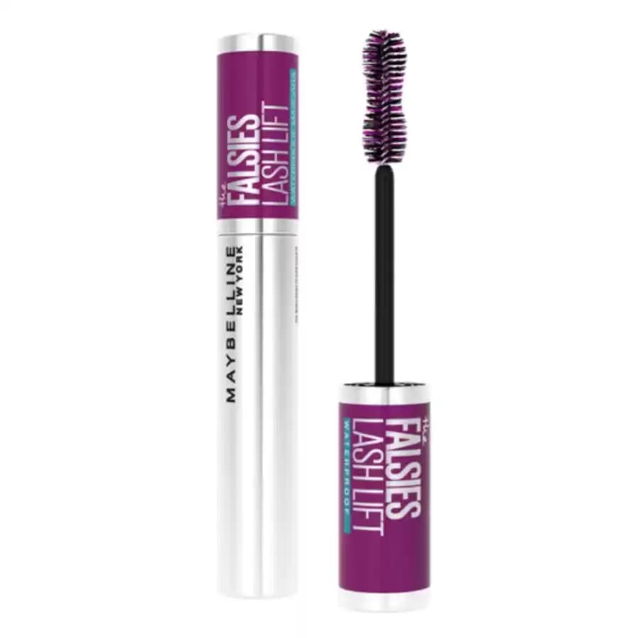 ریمل لیفت کننده حجم دهنده و بلند کننده ضد آب میبلین اصل مدل The Falsies Lash Lift