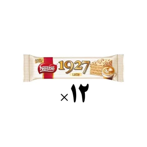 ویفر شکلات سفید 12 عددی نستله Nestle