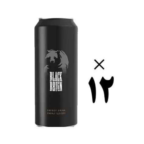 نوشابه انرژی زا بلک برن 12 عددی Black Bruin