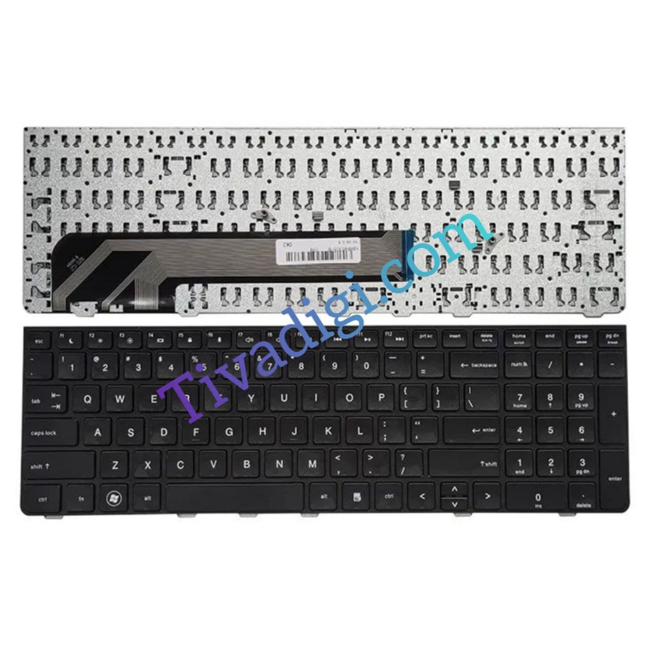 کیبورد لپ تاپ اچ پی ProBook 4530 مشکی- با فریم