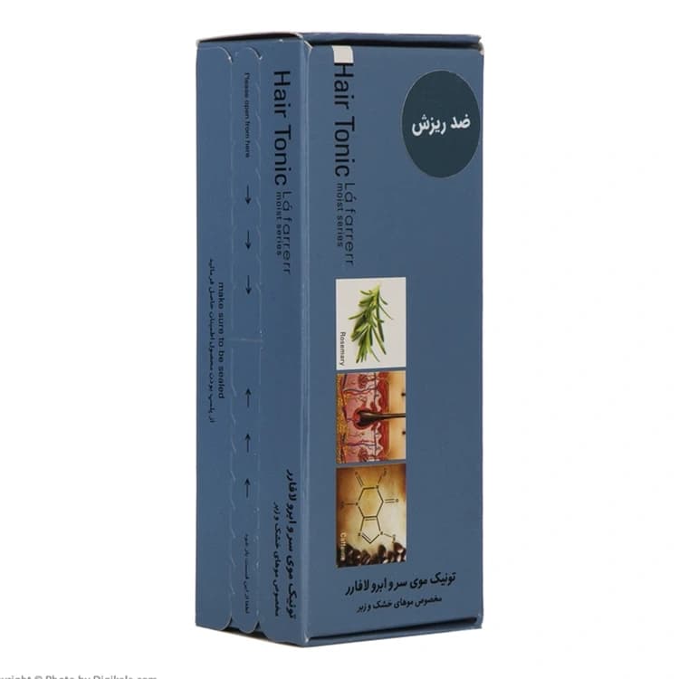 تونیک مو L’a farrerr مدل Dry Scalp حجم 60 میلی لیتر — تصویر ۴