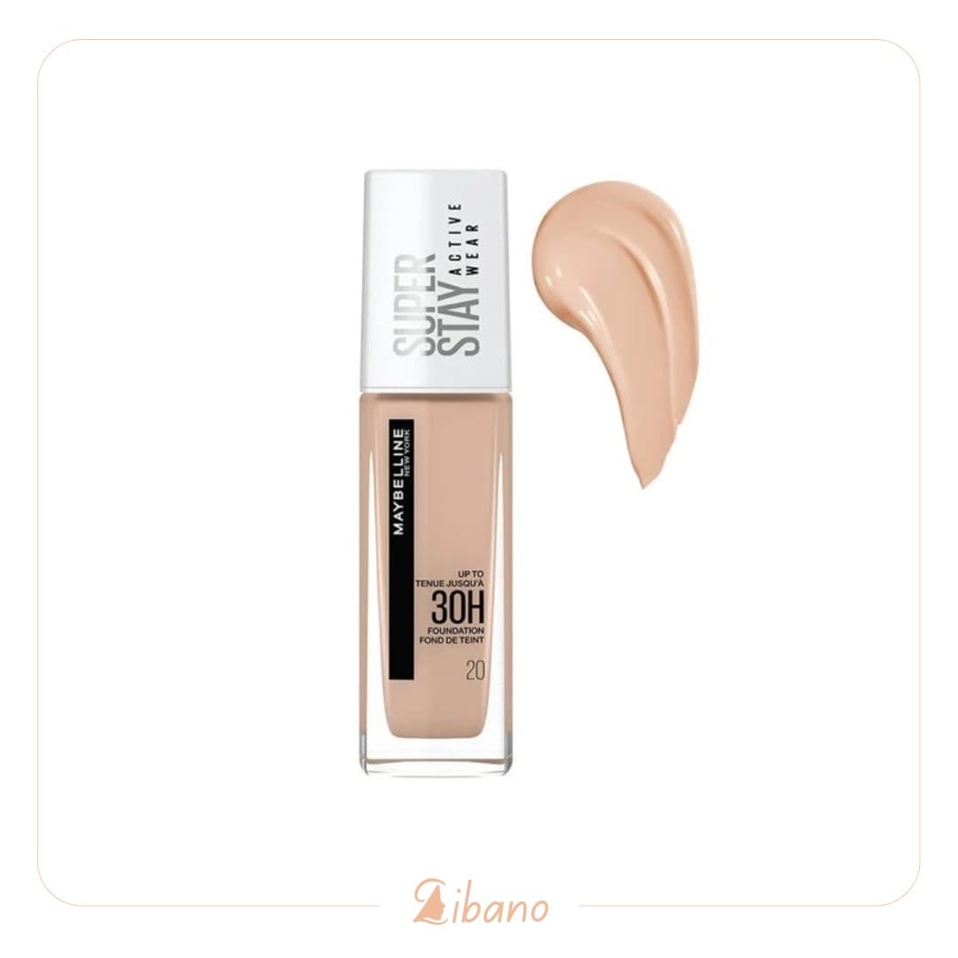 کرم پودر 30 ساعته Super Stay میبلین 30ml (20-Cameo Beige)