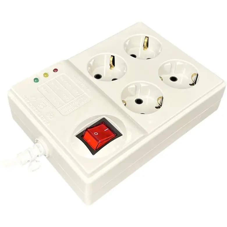 محافظ چهارخانه کامپیوتر آنالوگ باکلید با کابل 5 متری کد 773 پارت الکتریک — تصویر ۲