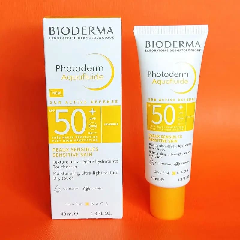 کرم ضد آفتاب بایودرما بی رنگ مدل فتودرم آکوافلویید Bioderma — تصویر ۲
