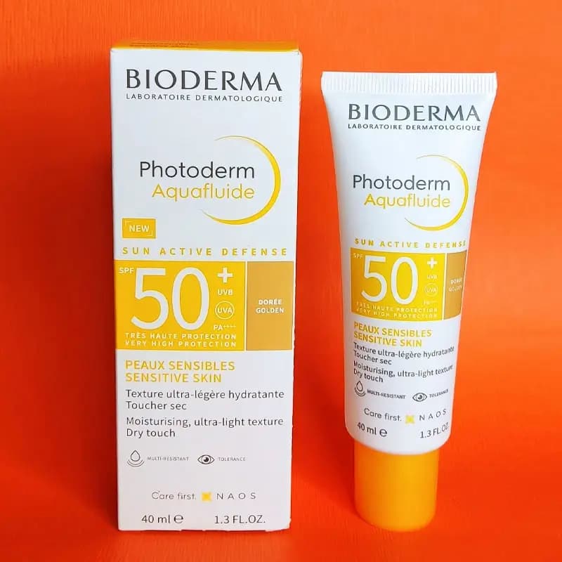 کرم ضد آفتاب بایودرما رنگی فتودرم آکوا فلویید Bioderma — تصویر ۳