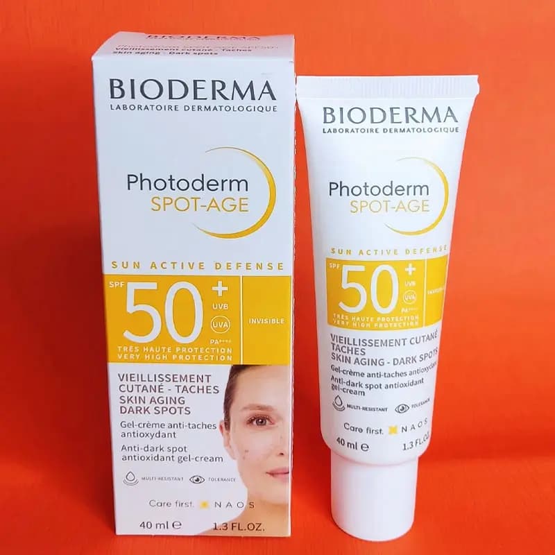 کرم ضد آفتاب بایودرما بی رنگ ضد لک اسپات ایج فتودرم Bioderma — تصویر ۲