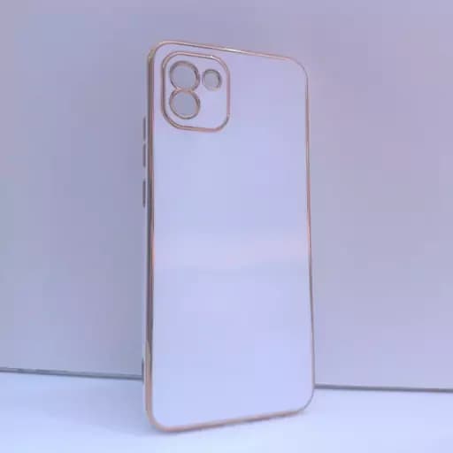 گارد A03 سفید ژله ای طرح مای کیس (My Case) مناسب سامسونگ a03